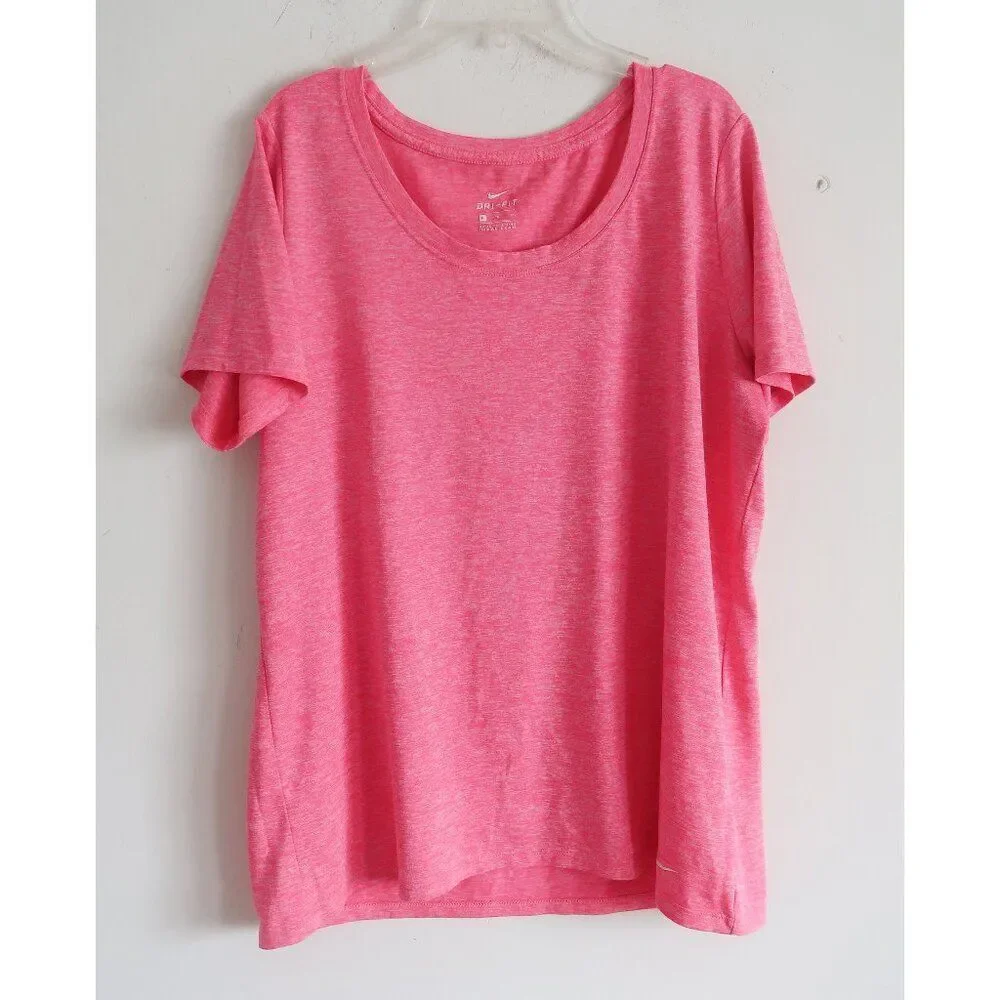 Nike Dri-Fit Hot Pink Tee - Size XL